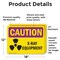 Signmission Radiation & Laser Sign, 12 in H x 18 in W, Vinyl Decal, Rectangle OS-2PACK-CR-D-1218-L-10197 - alternate 3